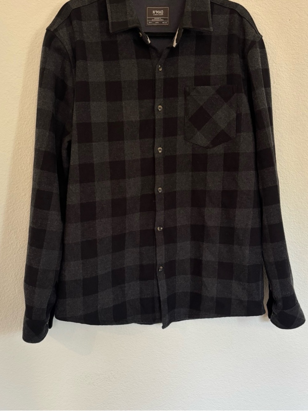 Nomad by Craft + Flow Mens Sierra Lined Flannel Shirt - Picture 3 of 7